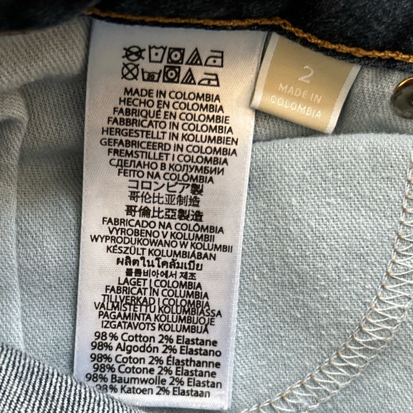 Michael Kors Button Front High Waist Skinny Jeans | 2 - Picture 8 of 11